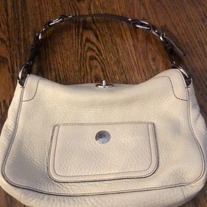 Coach small leather bag
